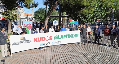 Anadolu Gençlik Derneği (AGD), Filistin Halkına Destek Çağrısında Bulundu