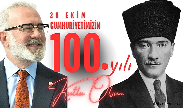 Bahadır Yenişehirlioğlu'ndan 100.yıl mesajı