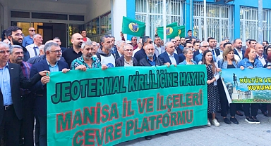 Çevre derneklerinden jeotermal ihalesinin iptali için basın açıklaması