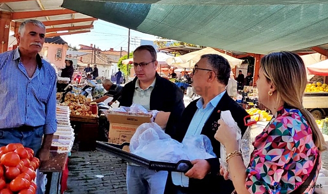 CHP Akhisar İlçe Başkanlığı Elden Ele İmece Projesiyle Dayanışma Ruhunu Yansıttı