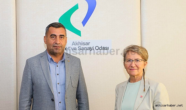CHP Akhisar İlçe Örgütü, ATSO'yu ziyaret etti
