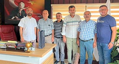 Gaziler ve Şehit Aileleri Derneği Akhisar Şubesi, Başhekim Hamza Bambal'ı Ziyaret Etti