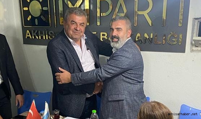 İYİ Parti Akhisar Yeni ilçe Başkanı Serdar Dibekalan oldu