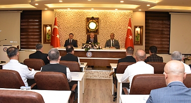 Mahalli Çevre Kurulu Toplantısı Vali Ünlü Başkanlığında Yapıldı