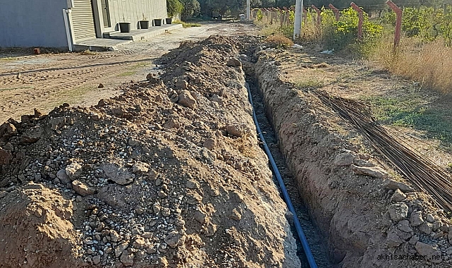 Medar Mahallesi'ne İlave İçme Suyu Hattı