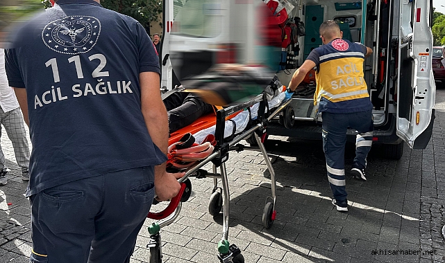 Otomobil ile bisiklet çarpıştı 1 kişi yaralandı