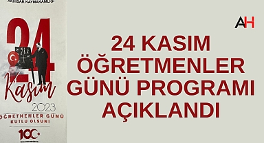 24 Kasım Öğretmenler Günü Programı açıklandı