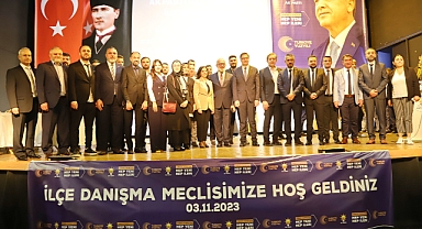 AK Parti Akhisar İlçe Teşkilatı İlçe Danışma Meclisi Toplantısı yapıldı