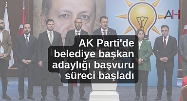AK Parti'de belediye başkan adaylığı başvuru süreci başladı