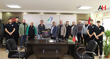 Akhisar Belediye Basketbol Spor Kulübü'nden ATSO'ya Anlamlı Ziyaret
