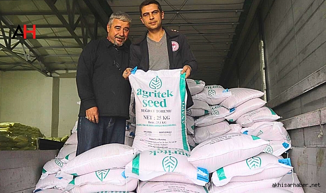 Akhisar Çiftçilerine Devlet Destekli Buğday Tohumu Yardımı