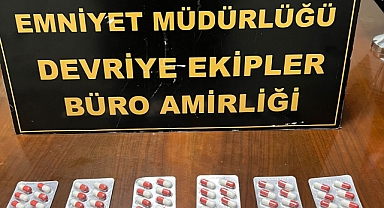 Akhisar'da polisin durduğu araçta uyuşturucu maddeler ele geçirildi