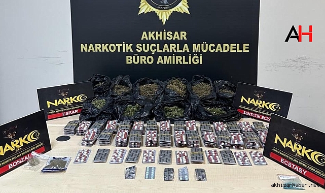 Akhisar'da Uyuşturucu Operasyonu: 4 Şüpheli Yakalandı, İki Kişi Tutuklandı