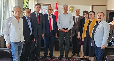 Akhisar Kent Konseyi Kaymakamı Ziyaret Etti