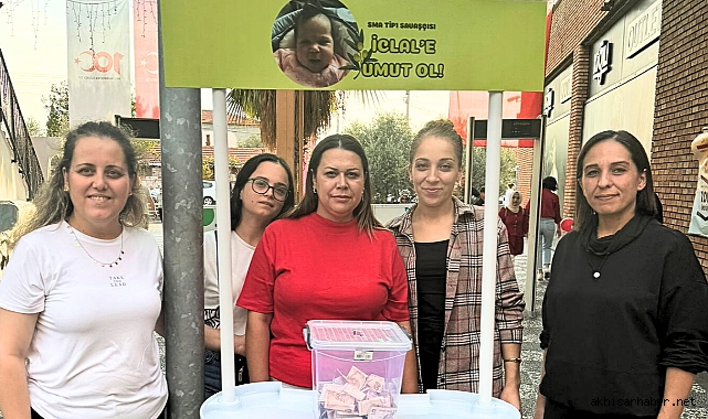 Akhisar Novada AVM'den SMA'lı İclal bebeğe destek
