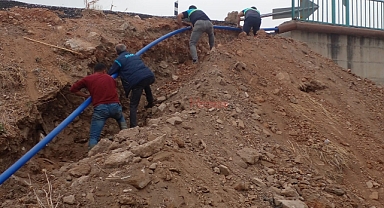 Doğuca Mahallesinde İçme Suyu Terfi Hattı Çalışması Tamamlandı