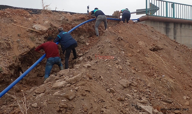 Doğuca Mahallesinde İçme Suyu Terfi Hattı Çalışması Tamamlandı