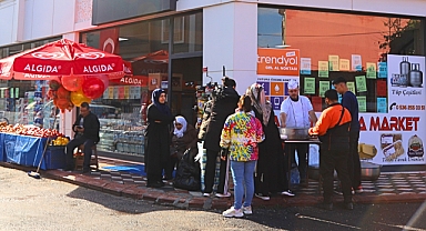 Karabıyık Gıda Market'in Yeni Yerinde Alışveriş Şenliği