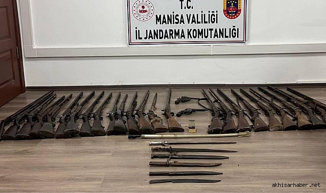 Manisa'da Sosyal Medyadan Silah Satışına Büyük Darbe