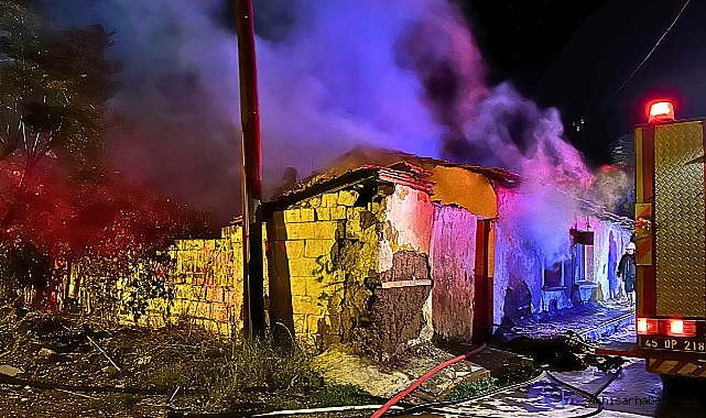 Seyit Ahmet Mahallesi'ndeki Boş Evde Yangın Paniği