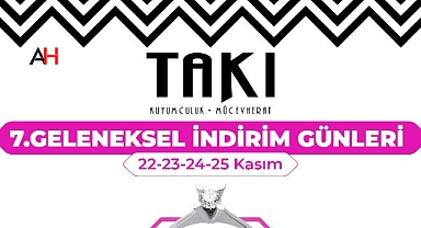 Takı Kuyumculuk'tan Akhisar'da İndirim Şöleni başlıyor