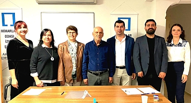 TMMOB Mimarlar Odası Akhisar Temsilciliği'nde Yeni Yönetim Belli Oldu