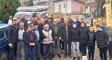 AK Parti Akhisar Belediye Başkan Aday Adayı Fatih Füzün, Selçikli Mahallesi'nde Halkla Buluştu