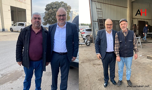 AK Parti'nin Başkan Aday Adayı Fatih Füzün'den Akhisar Sanayi Bölgesine Önemli Ziyaret