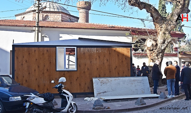 Akhisar Belediye Başkanı Dutlulu'dan Paşa Camii İnşaatına Denetim