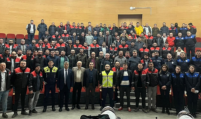 Akhisar Belediyesi Şoförlerine 4. Trafik Eğitim Programı düzenlendi