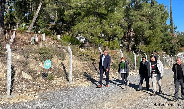Akhisar’da 5 Mahallenin Mezarlığı Güvenli Hale Getirildi