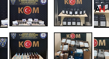 Akhisar'da Büyük Kaçakçılık Operasyonu: 9 Şüpheli Gözaltında