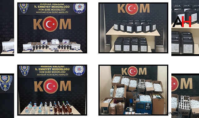 Akhisar'da Büyük Kaçakçılık Operasyonu: 9 Şüpheli Gözaltında