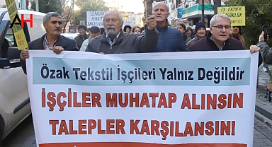 Akhisar'dan Özak Tekstil İşçilerine Güçlü Destek