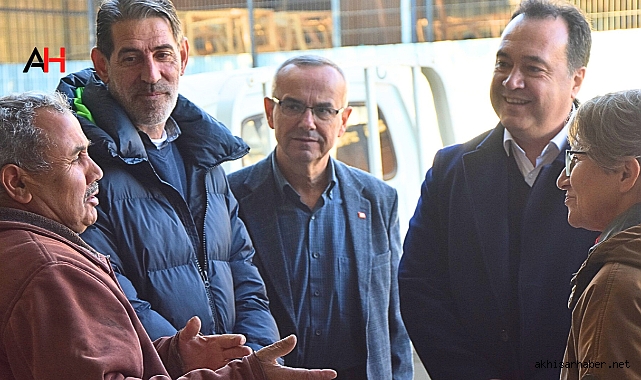 Akhisar'ın Nabzını Tutan Ziyaret: Başkan Dutlulu Sanayi Esnafıyla Buluştu