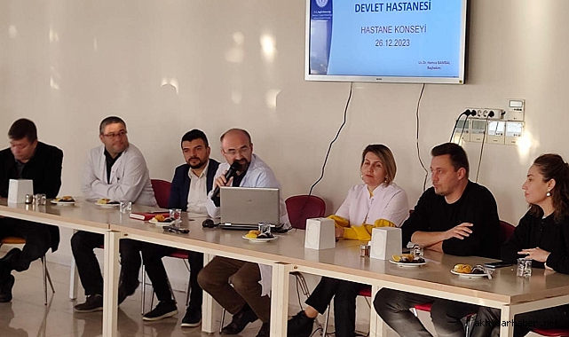 Akhisar Mustafa Kirazoğlu Devlet Hastanesinde Önemli Toplantı