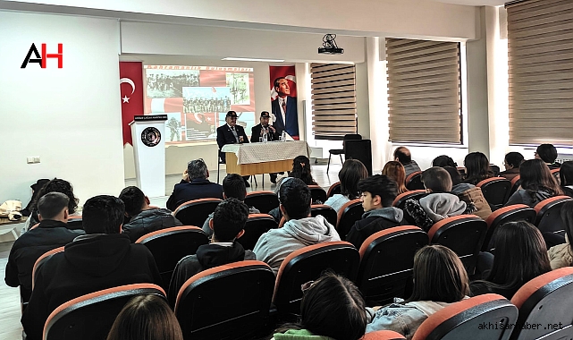 Çağlak Anadolu Lisesi'nde Gazilerle Anlamlı Buluşma
