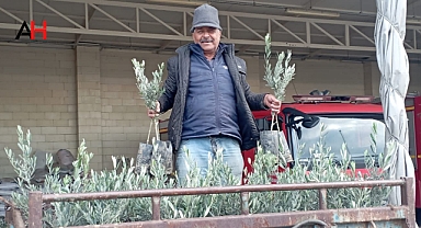 Manisa'da Kırsal Kalkınmaya Fidan Dopingi