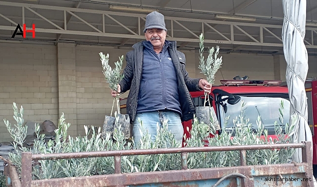 Manisa'da Kırsal Kalkınmaya Fidan Dopingi