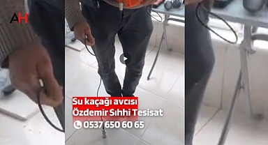 Sıhhi Tesisatta Yenilikçi Çözüm: Su Kaçağı Avcısı Özdemir Sıhhi Tesisat Hizmetinizde