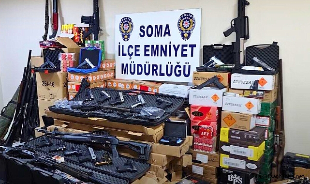 Soma'da Gerçekleştirilen Büyük Silah Operasyonu