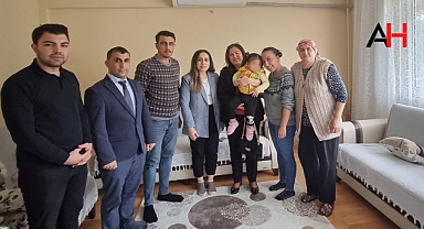 Valimiz Enver Ünlü’nün Eşi Sema Ünlü’den Koruyucu Aileye Ziyaret