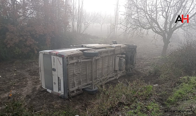 Yoğun sis kaza getirdi! 18 kişi yaralandı