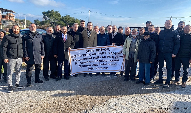 AK Parti Akhisar'dan Gökçeahmet Mahallesi İçin Kavşak İncelemesi