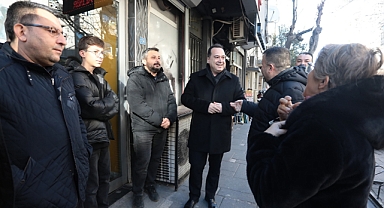 Akhisar Belediye Başkanı Dutlulu, Kethüda Mahallesi'nde Esnaf ve Vatandaşlarla Buluştu