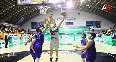 Akhisar Belediye Basketbol, Ev Sahibi Avantajıyla Çözüm Ankara Koleji'ni Geçti
