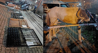 Akhisar'da Dikkatli Bekçilerden Büyük Operasyon: Çalıntı Eşyalar At Arabasında Yakalandı