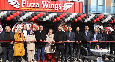 Akhisar'da Gölet'te artık pizza yiyebileceksiniz! Pizza Wings açıldı