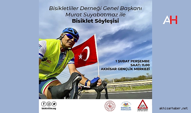 Akhisar'da Pedallar Konuşacak: Bisikletliler Derneği Başkanı Murat Suyabatmaz ile Özel Söyleşi