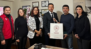 Akhisar İlçe Gençlik Merkezi'nden Gazeteciler Günü'ne Özel Ziyaret